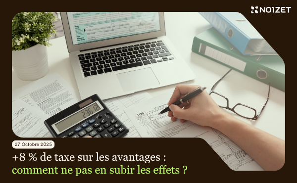 Newsletter Header - Taxe 8% sur les avantages