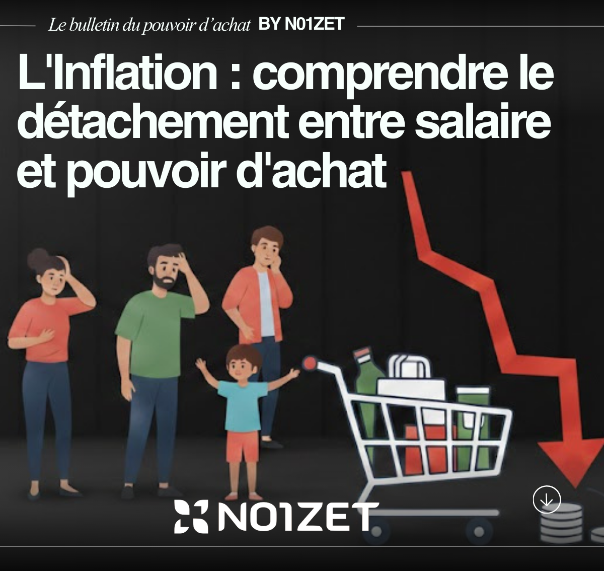 L'Inflation : comprendre le détachement entre salaire et pouvoir d'achat